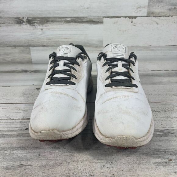 Callaway Womens Solana TRX v2 Leather Golf Shoes Sneakers White Size 9.5 - Picture 4 of 8